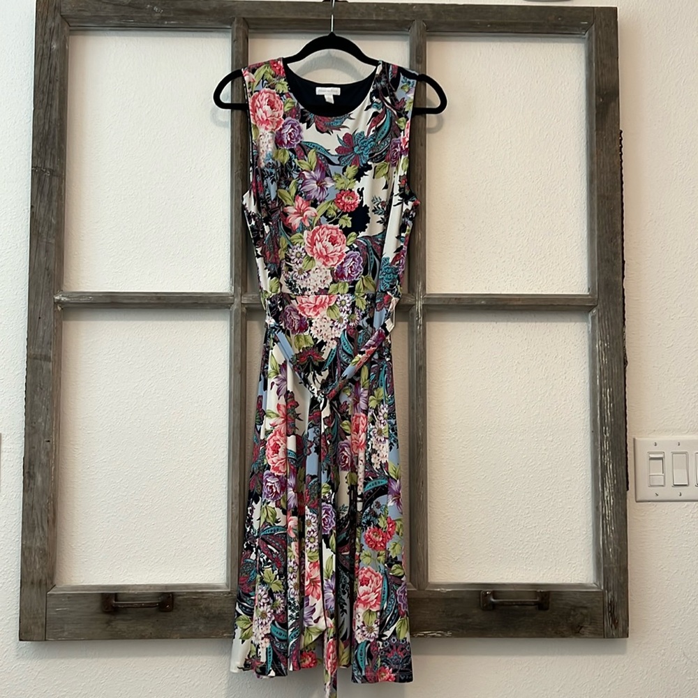 Charter Club Floral dress ( size large )